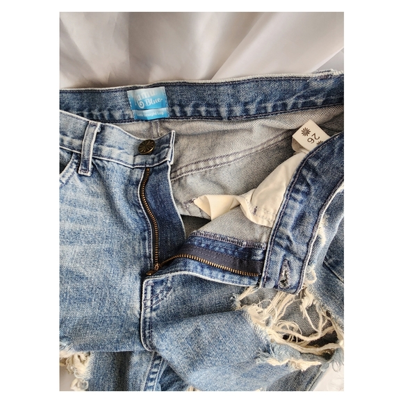 Mumu Blue Seattle Straight Leg Women's Jeans Mid Rise Size 26 - Picture 5 of 5